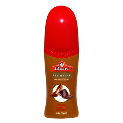 Pasta do obuwia samopołyskowa brązowa 60 ml Buwi Premiere