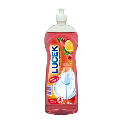 Płyn do mycia naczyń owoc granatu z pomarańczą 1000 ml Lucek