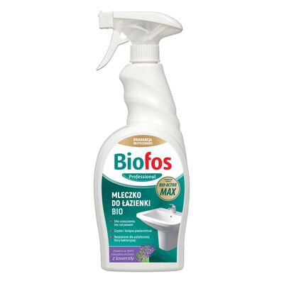 Mleczko do czyszczenia łazienki BIO butelka 750 ml Biofos