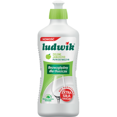 Płyn do mycia naczyń zielone jabłuszko 450 g Ludwik