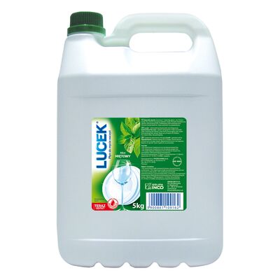 Płyn do mycia naczyń miętowy 5 kg Lucek