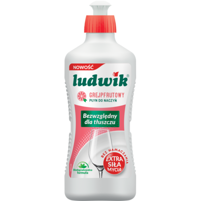 Płyn do mycia naczyń grejpfrutowy 450 g Ludwik