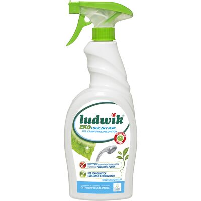 Ekologiczny płyn do mycia kabin prysznicowych i innych powierzchni w łazience 750 ml LUDWIK