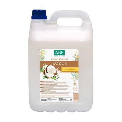 Mydło w płynie kokosowe 5 l ABE
