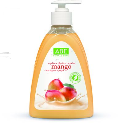 Mydło w płynie o zapachu mango 500 ml ABE