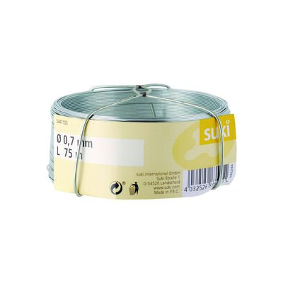 Drut stalowy ocynk 0,7 mm 75 m