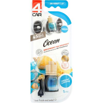 Zapach w płynie na wloty WOOD CLIP IT ocean 5 ml 4Car