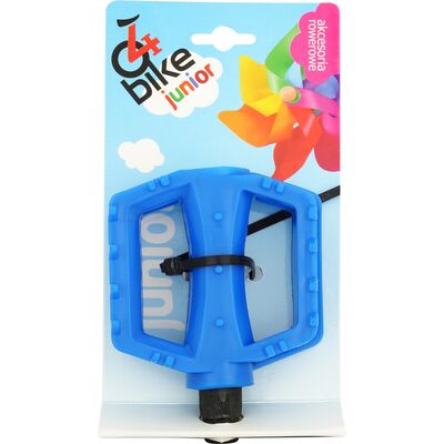 Pedały dziecięce niebieskie komplet 4bike junior