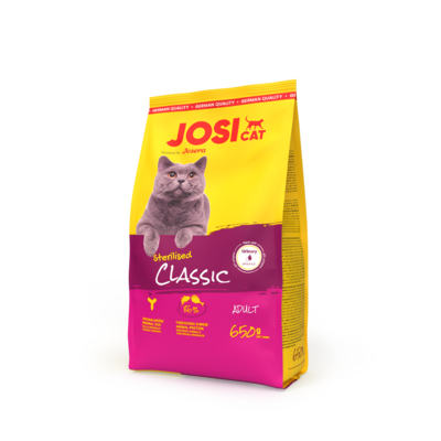 Karma dla kota Josicat Steril Classic sucha 650 g JOSERA