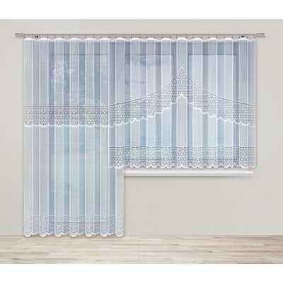 Firanka żakardowa 250 x 200 cm biały