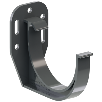 Hak doczołowy 130 PVC RAL8017 KROP