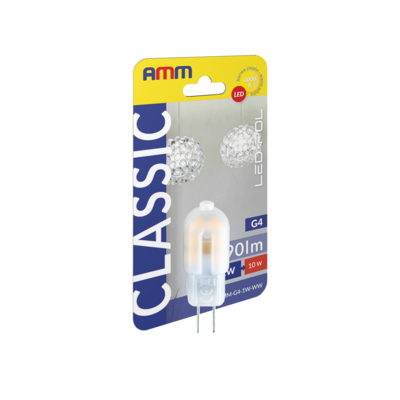 Żarówka LED AMM-G4-1W-WW