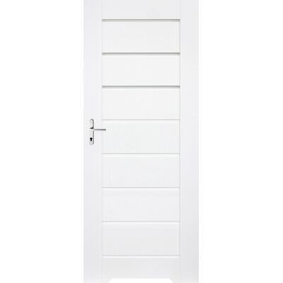 Skrzydło drzwiowe Prim slim 12 biały podcięcie 70 P