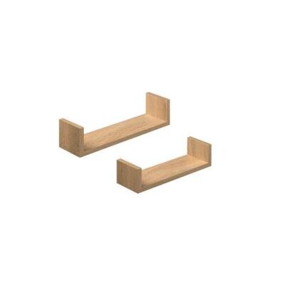 Półka "U" 30 cm, 40 cm 2 sztuki sonoma GROA