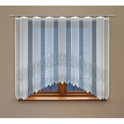 Firanka gotowa 160 x 400 cm biały