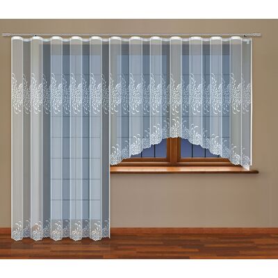 Firanka gotowa 250 x 200 cm biały
