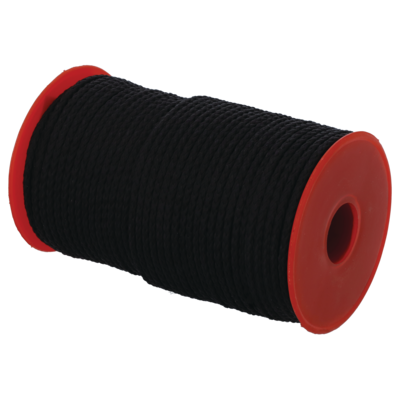 Kord czarny 3  mm
