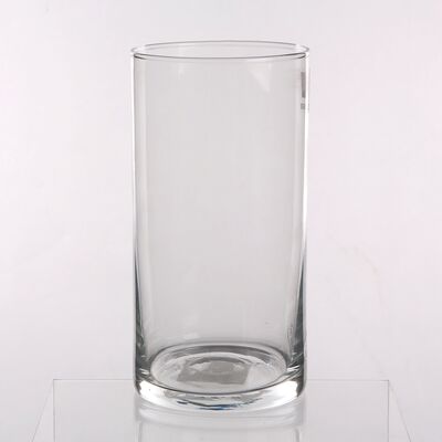Wazon szklany cylinder 10 x 25 cm