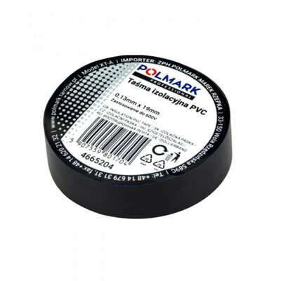 Taśma elektroizolacyjna PVC 19 mm x 20 m czarny
