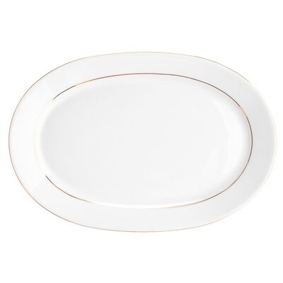 Półmisek owalny 23 cm rawier złota linia Maria Paula