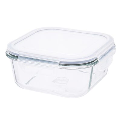 Pojemnik z pokrywką kwadratowy Fresh 0,75 l