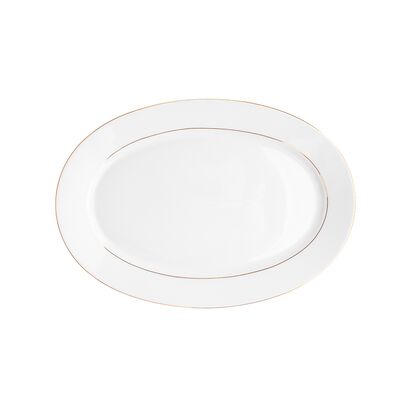 Półmisek owalny 33 cm złota linia Maria Paula