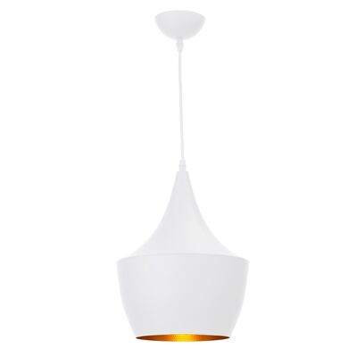 Lampa wisząca Caselle 1 x E27 biała Light Prestige