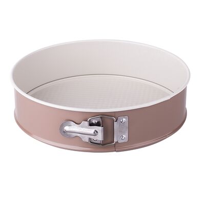 Tortownica 24 cm fakturowane dno non-stick Cafe creme