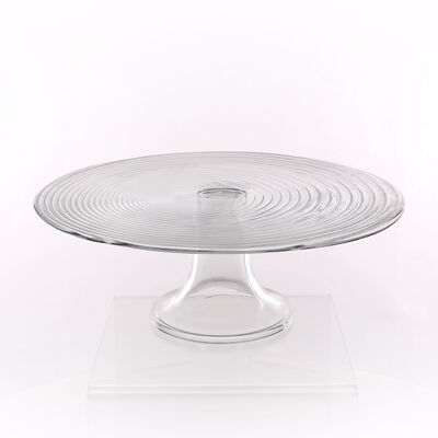 Patera śr. 27,5 cm dek. spirala Color box