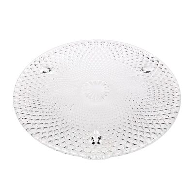 Patera niska karo na nóżkach śr. 28 cm Color box