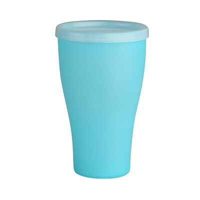 Kubek z pokrywką 0,5 l turkus