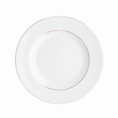 Talerz płytki 20 cm klasyka złota linia MariaPaula
