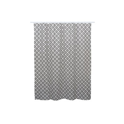 Zasłonka prysznicowa z kółeczkami BASIC KIRA 180 x 200 cm multi