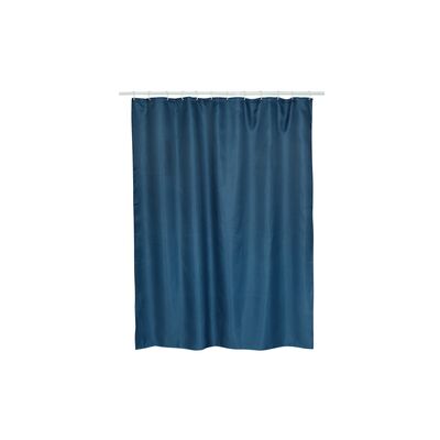 Zasłona prysznicowa RIST TXT 180 x 200 cm granat