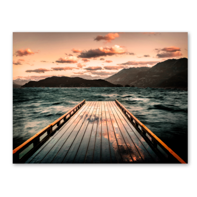 Obraz Canvas silver 85 x 113 cm ST710 Copper