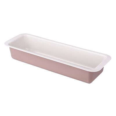 Forma do pieczenia tłoczona 31 x 14 cm non-stick caffe creme