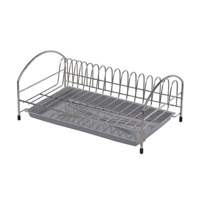 Suszarka do naczyń 1-poziomowa 40 cm z tacką 1G chrom