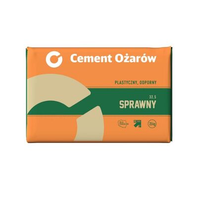 Cement SPRAWNY (CEM II 32,5R) 25 kg Cement Ożarów