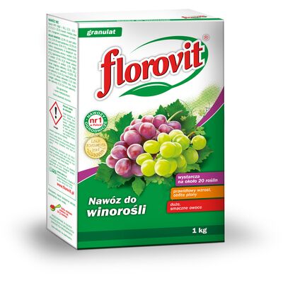 Nawóz do winorośli karton 1 kg Florovit