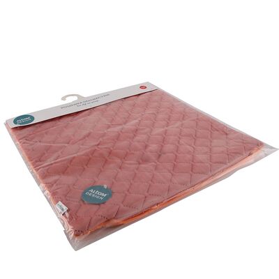 Poszewka dekoracyjna 40 x 40 cm velvet peach
